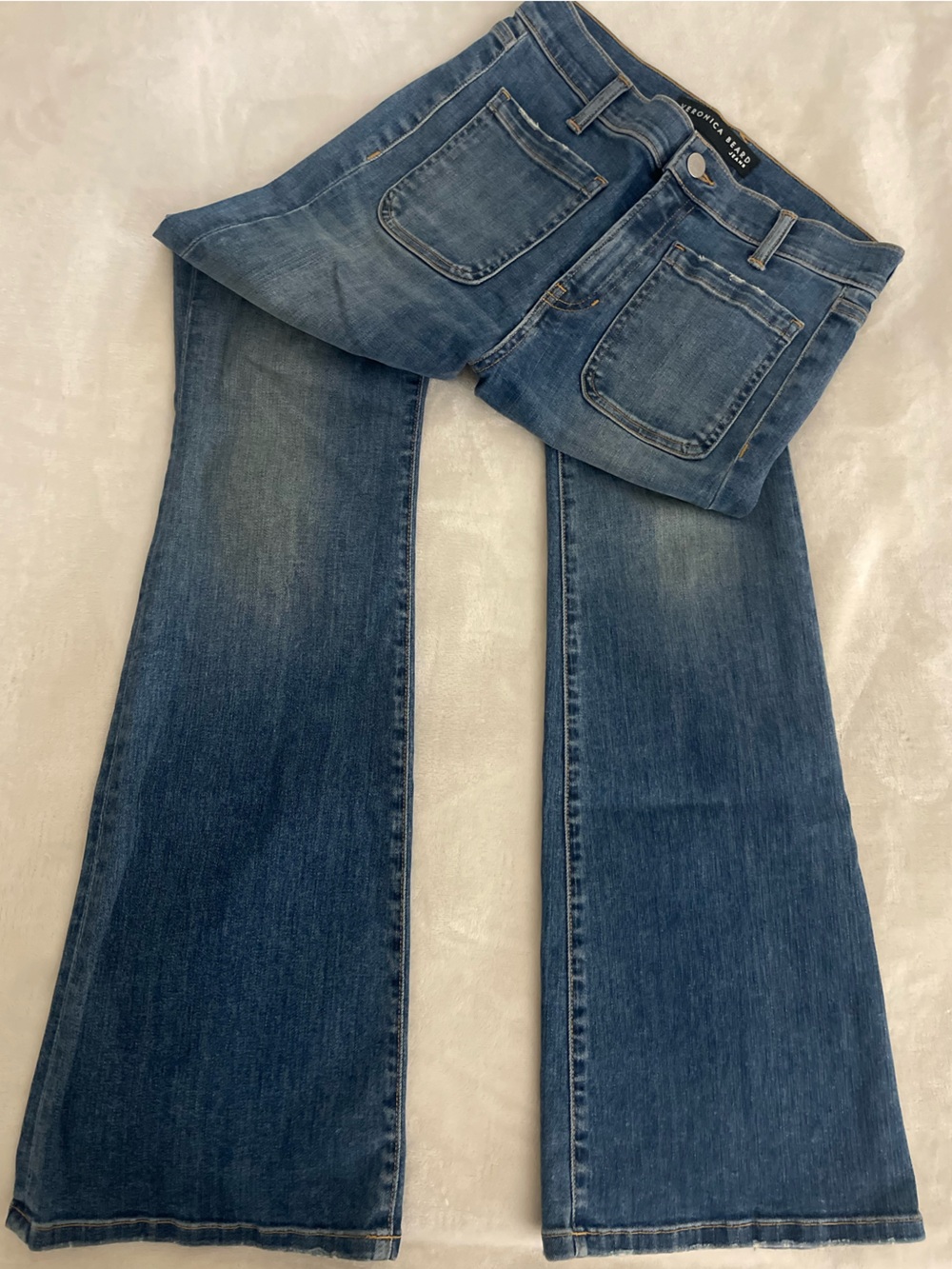 Veronica Beard- Women's Blue Denim Jeans - Picture 5 of 10